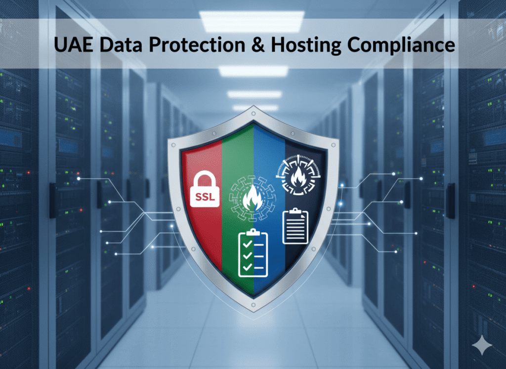 UAE data protection law compliant hosting infrastructure