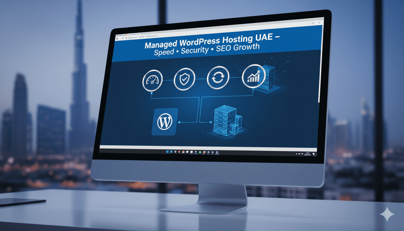 Managed WordPress hosting UAE infrastructure and performance