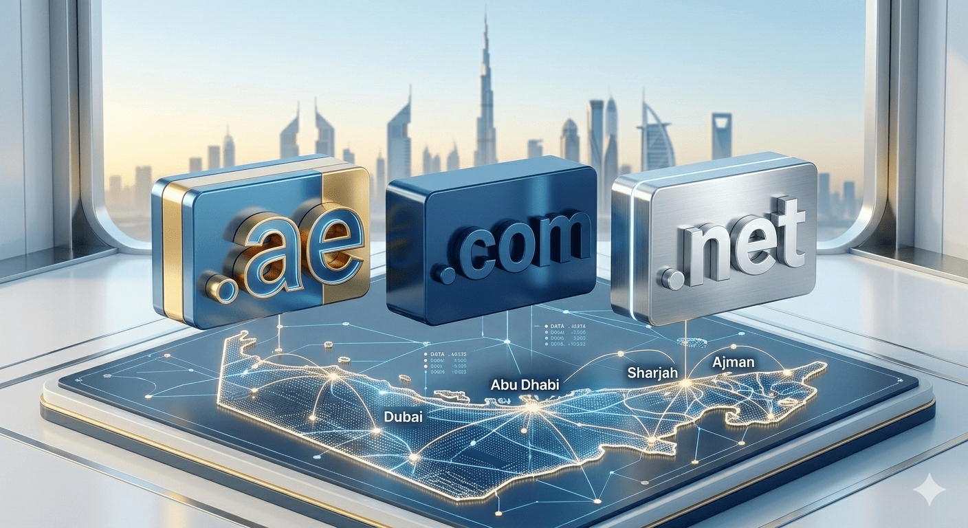 .ae vs .com vs .net
