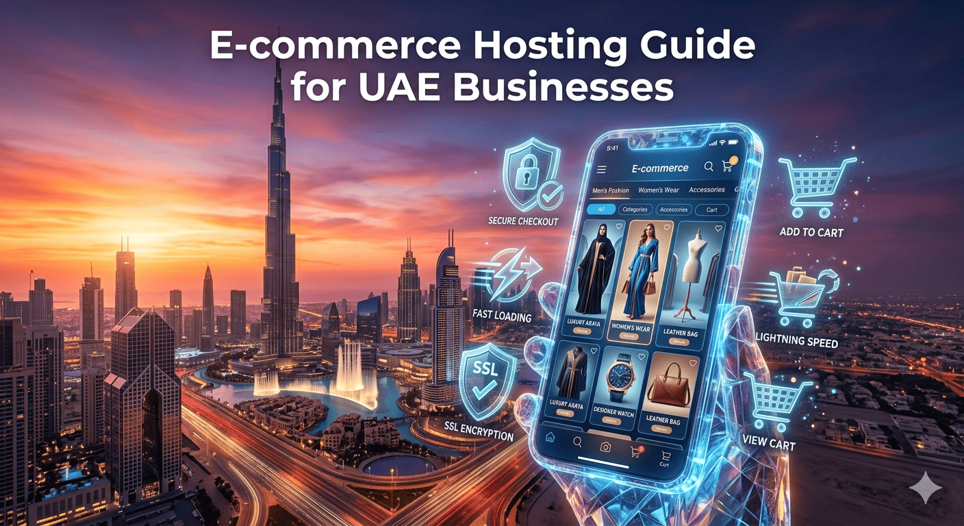 Web Hosting for E-commerce Stores in the UAE