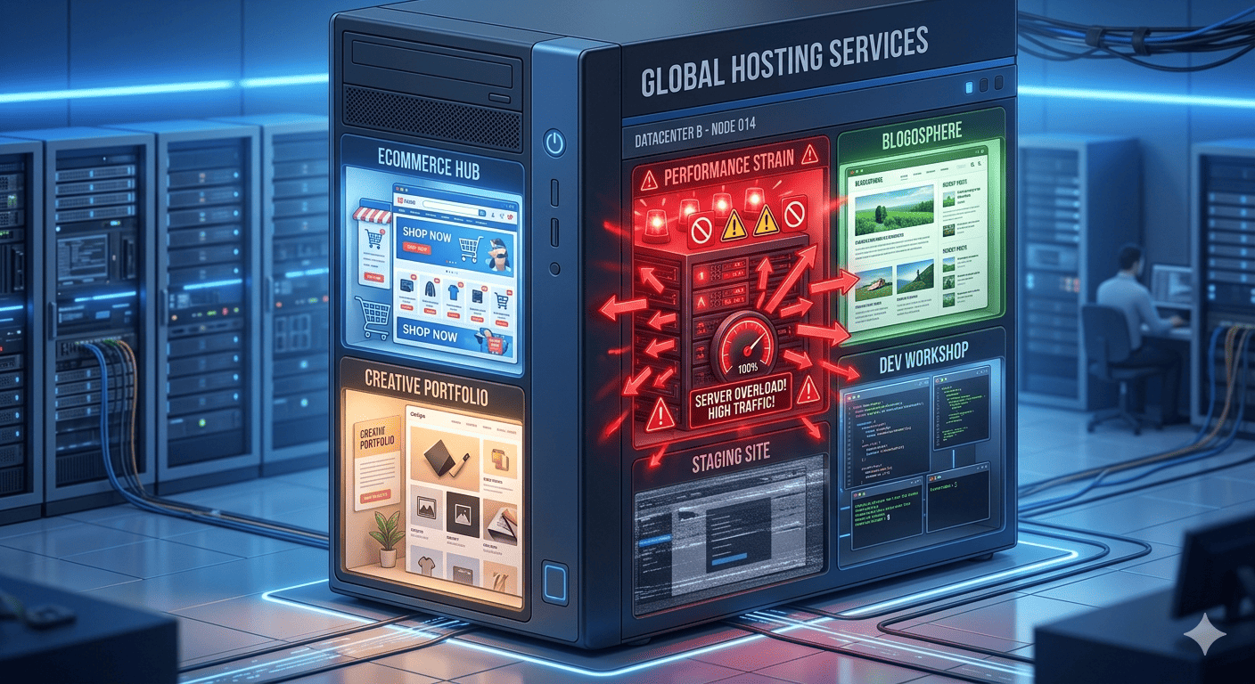 Shared hosting problems