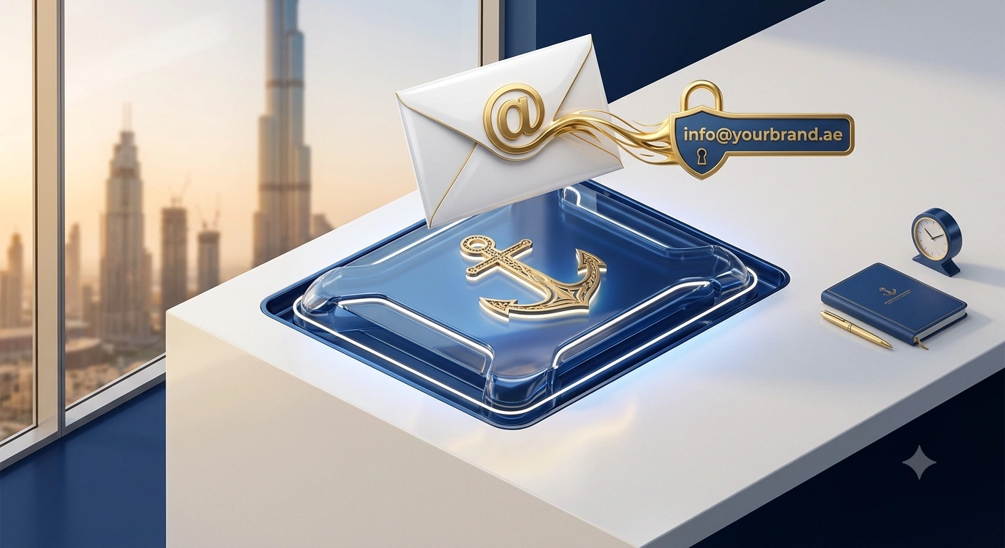 Professional business email UAE